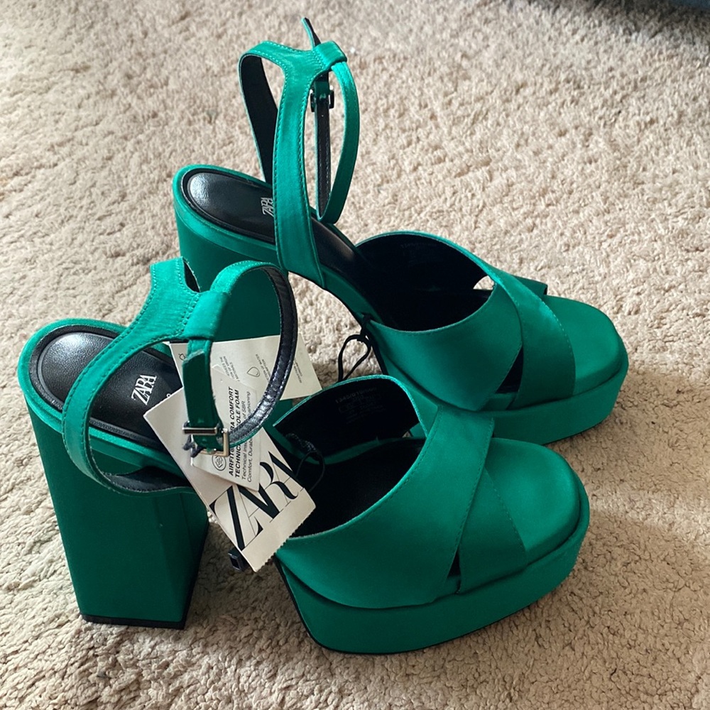 Zara Platform Heels